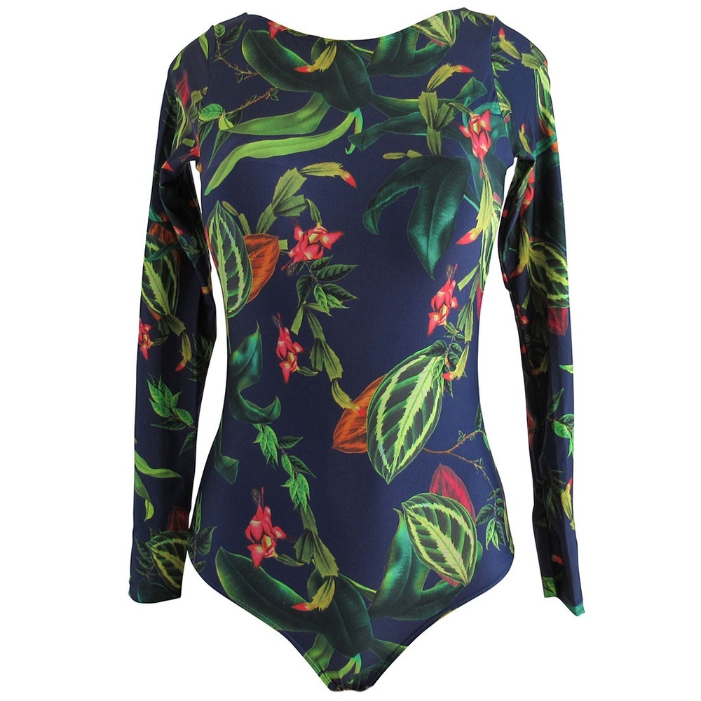 Cia Maritima Long Sleeve Padded Swimsuit